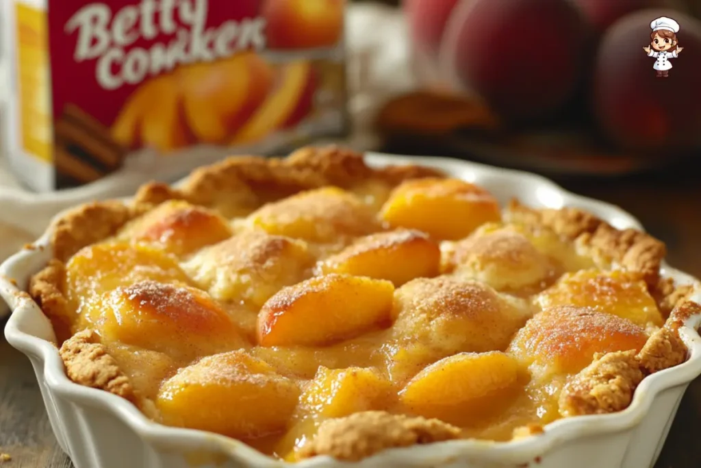 Betty Crocker peach cobbler cake mix