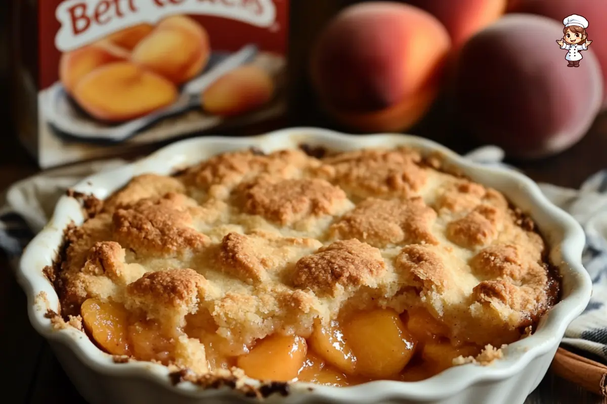 Betty Crocker peach cobbler cake mix