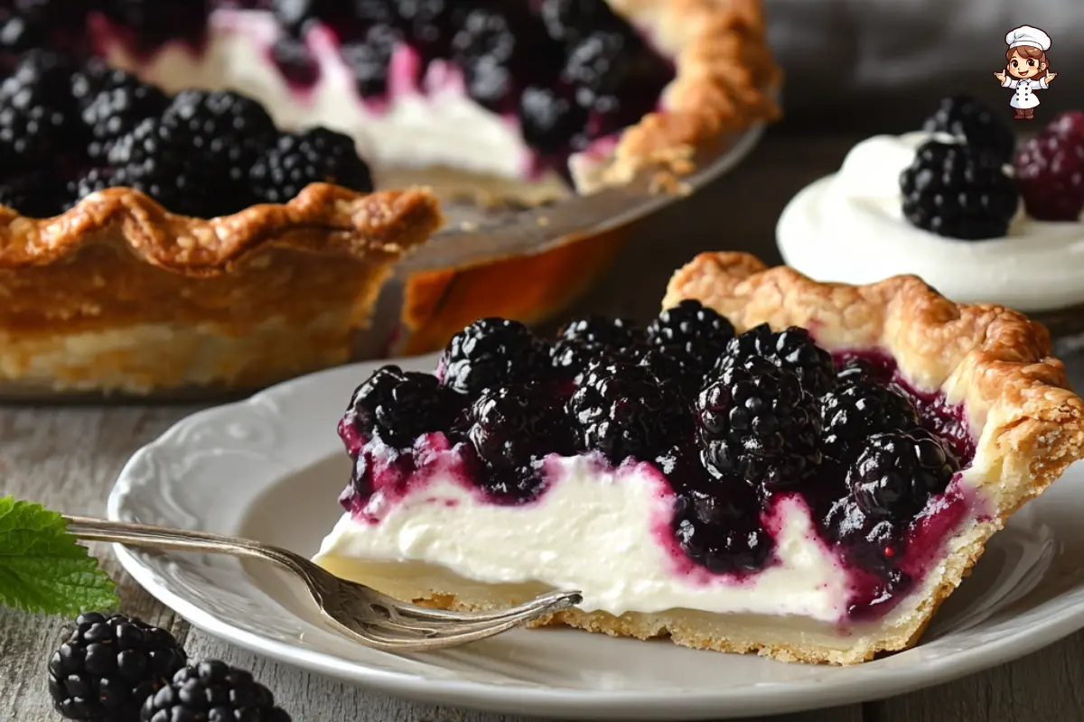 blackberry pie with cream cheese