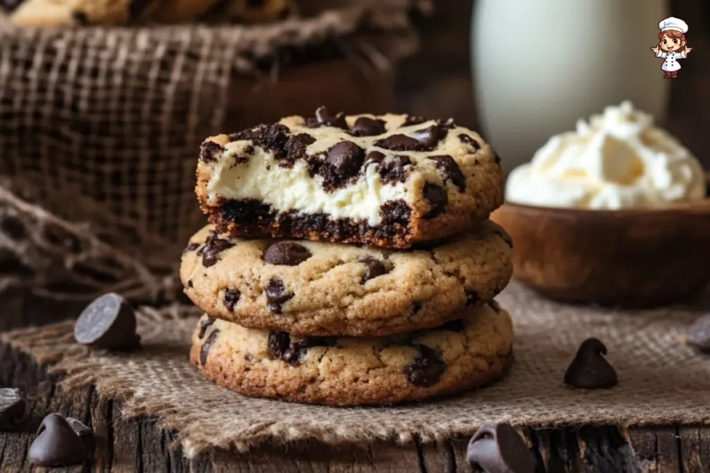 chocolate chip cheesecake cookies