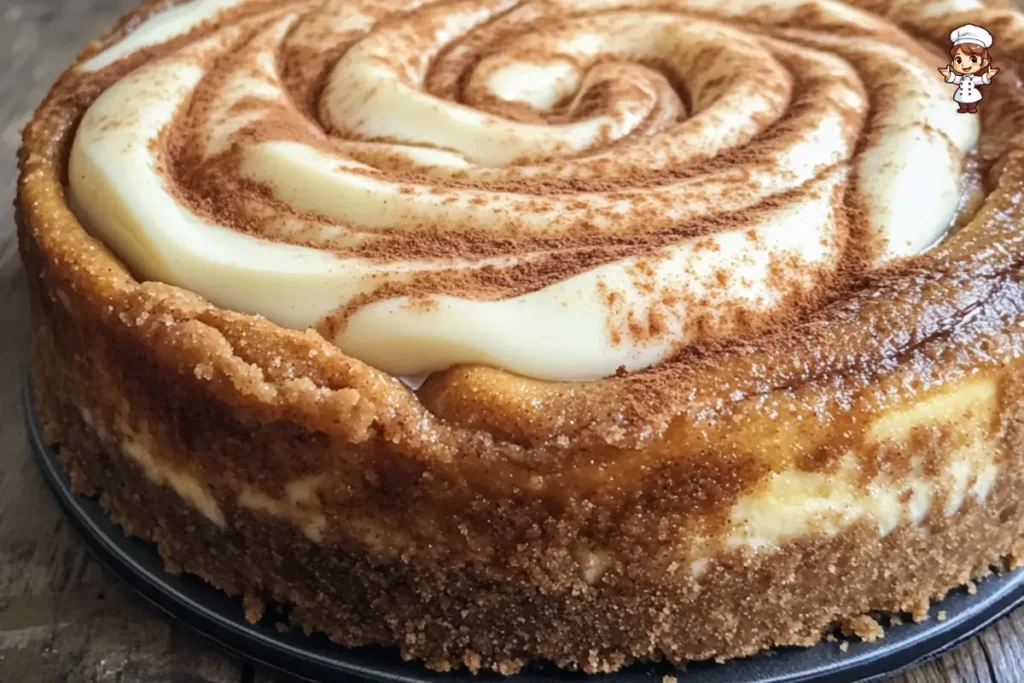 cinnamon roll cheesecake recipe