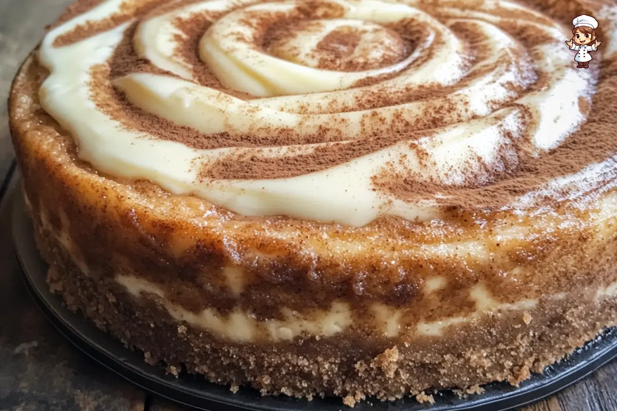 cinnamon roll cheesecake recipe