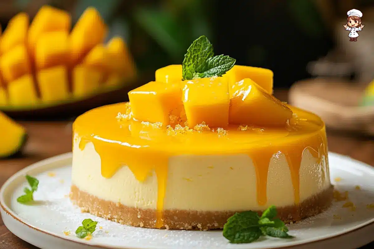 mango cheesecake recipe