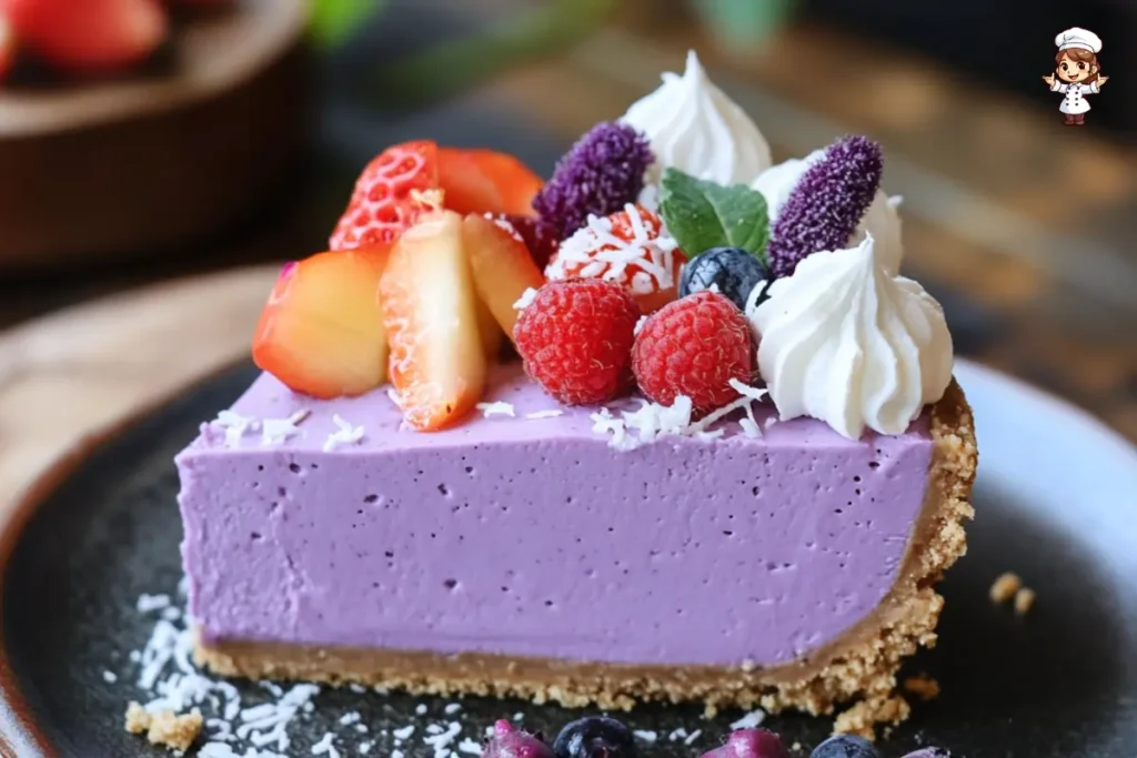 ube cheesecake recipe