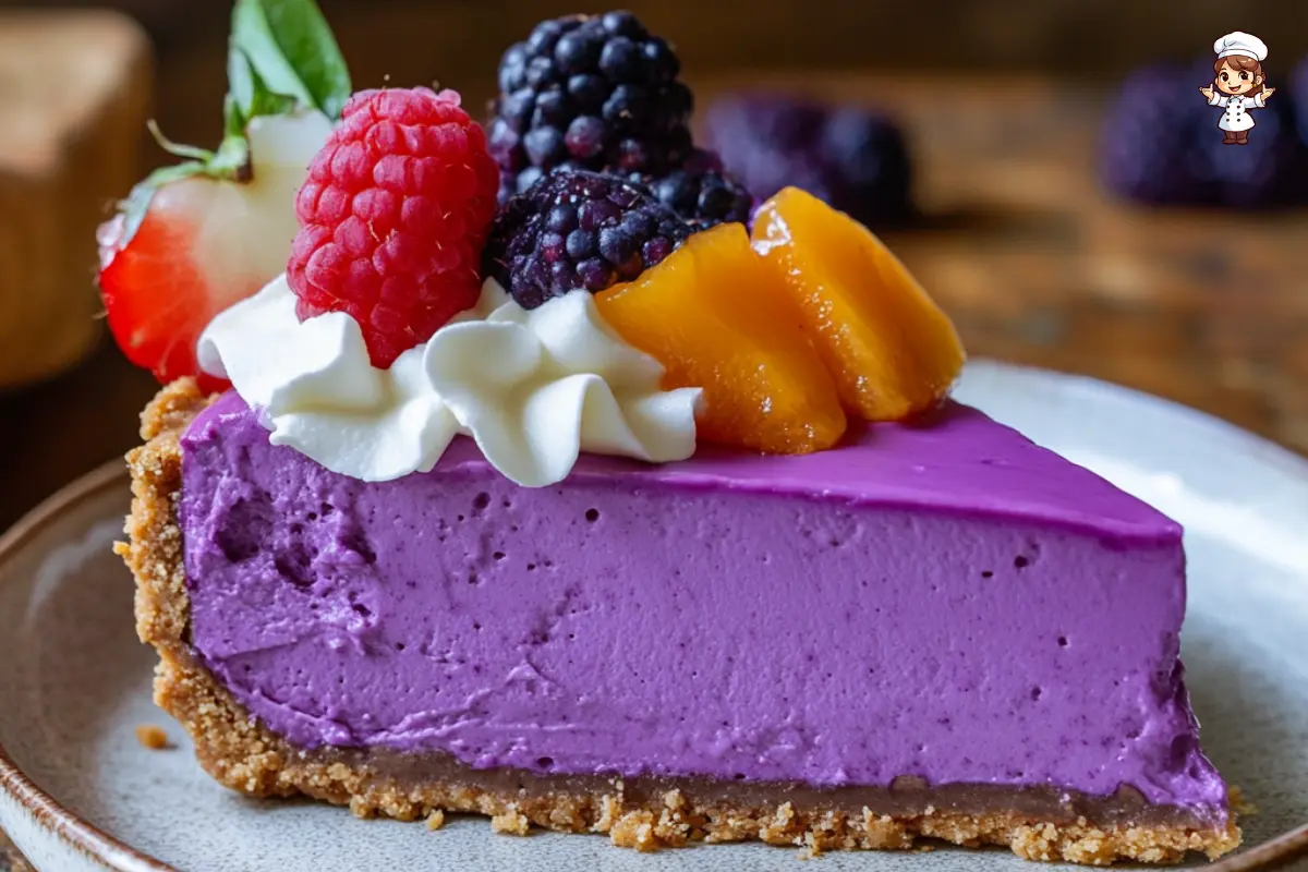 ube cheesecake recipe