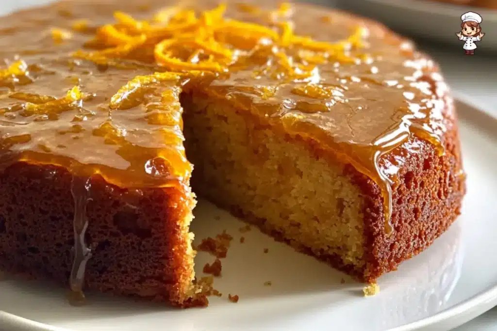 Almond Orange Blossom Cake