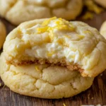 Lemon cheesecake cookies