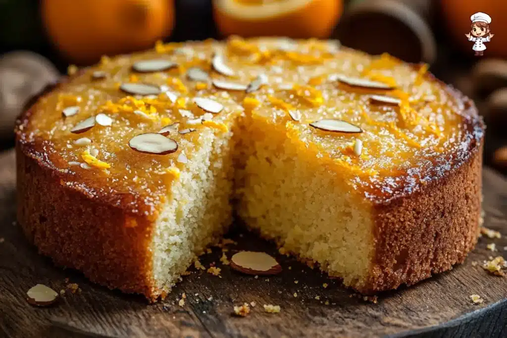Orange Semolina Cake