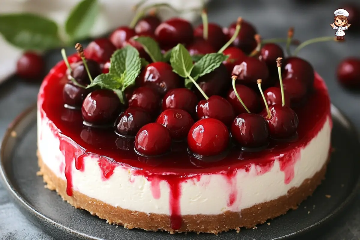 cherry cheesecake recipe no bake