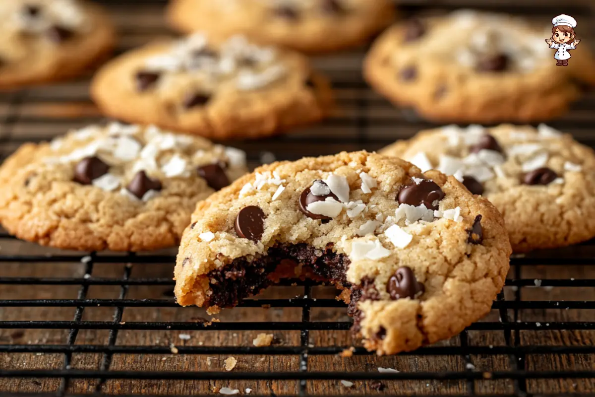 coconut chocolate chip cookies