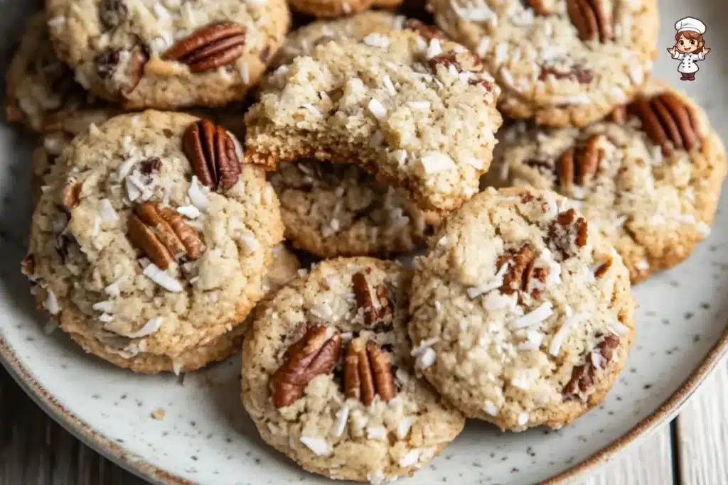 coconut pecan cookies