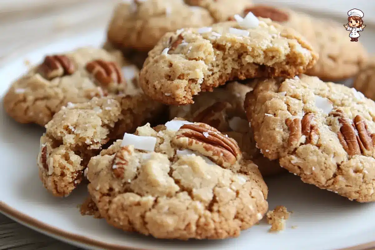 coconut pecan cookies