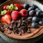 cottage cheese chocolate mousse