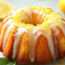 Mini Lemon Bundt Cakes