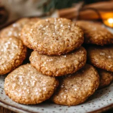 Recipe for Ginger Cookies Using Almond Flour