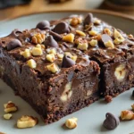 3 ingredient banana brownies