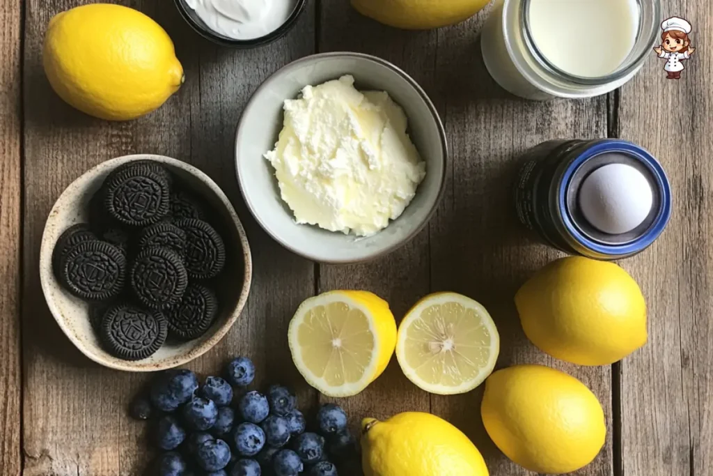 Lemon Blueberry Cheesecake