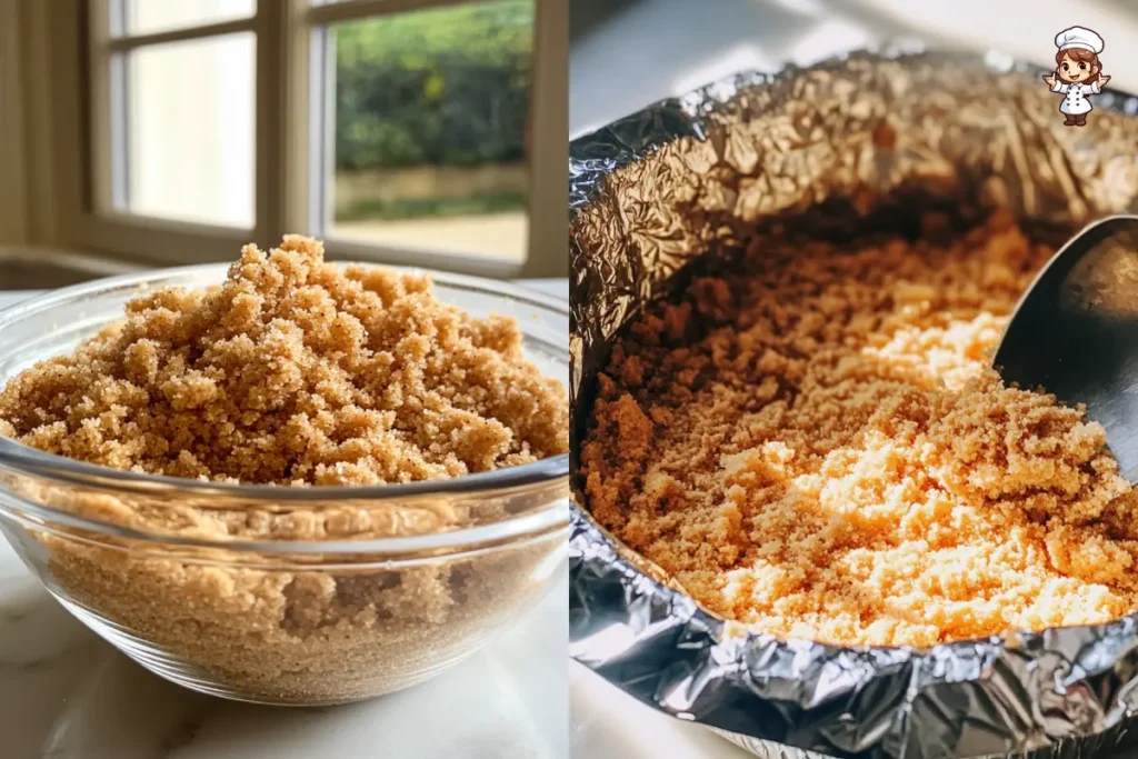 Preparing the Graham Cracker Crust