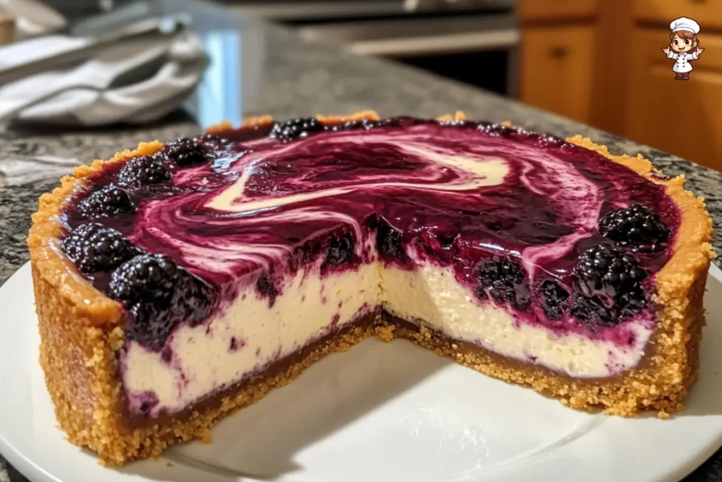 blackberry cheesecake