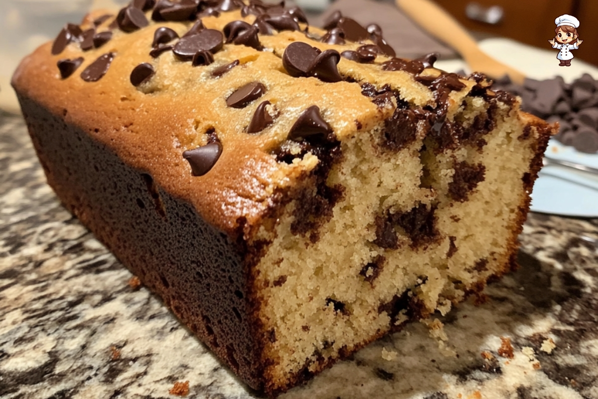 chocolate chip loaf cake