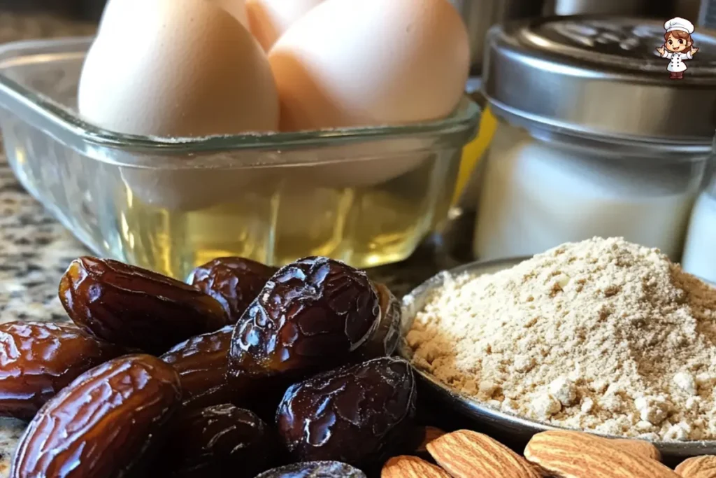 Essential Ingredients for Making a Date and Almond Cake