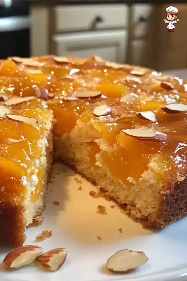 Ricotta Apricot Almond Cake