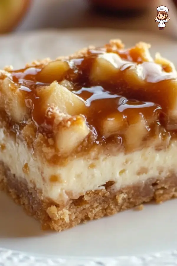 Caramel Apple Cheesecake Bars A Perfect Fall Dessert