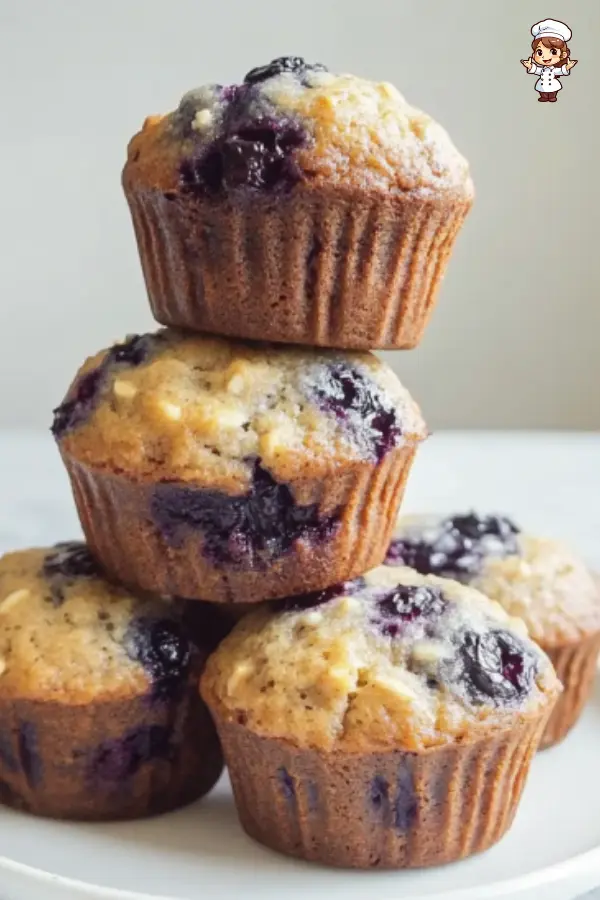 Vegan Blueberry Muffins Light, Fluffy, and Delicious