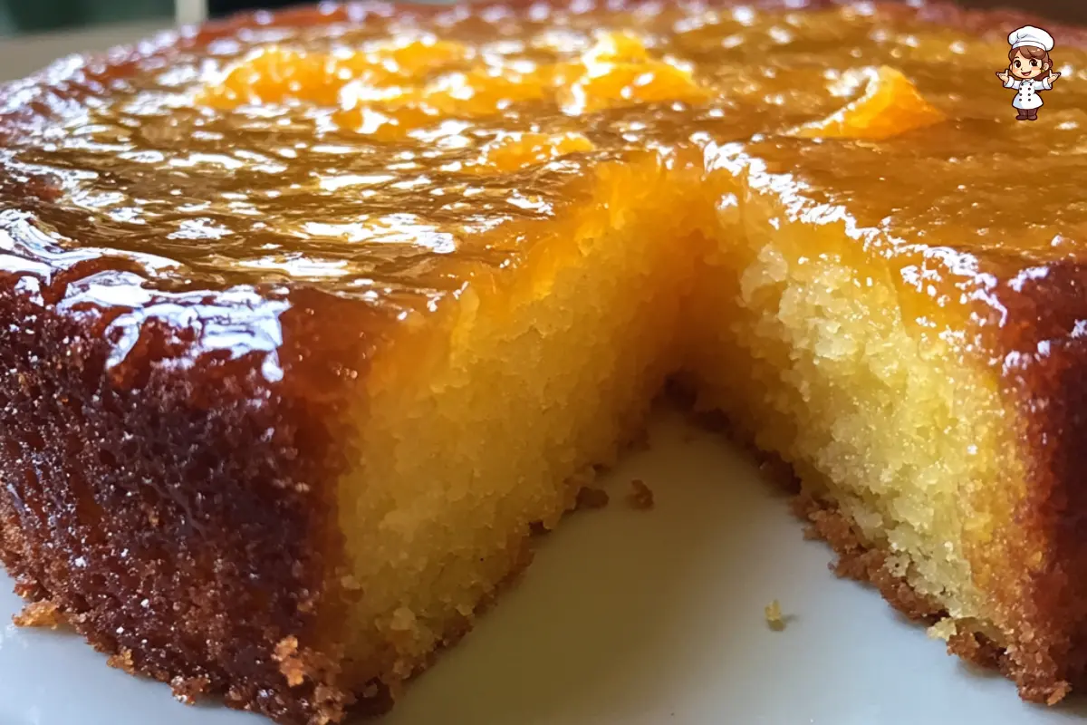 Zesty Persian Orange Cake Recipe with Fragrant Syrup – A Sweet Citrus Delight