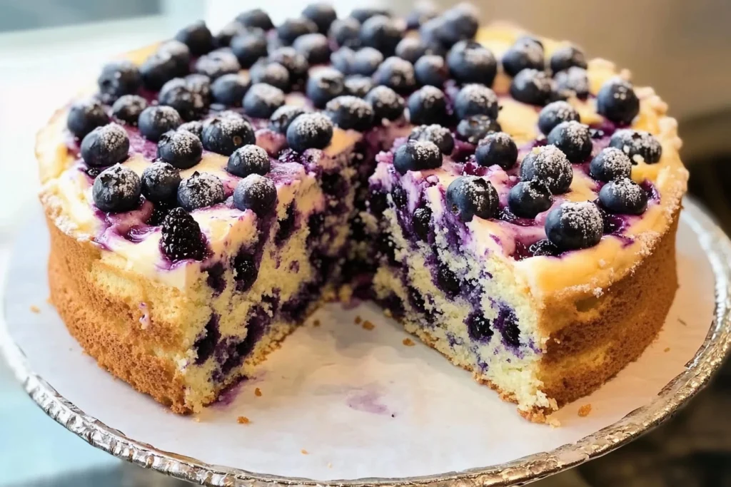 Blueberry Cake Recipe: Moist & Flavorful Cake with Fresh Blueberries