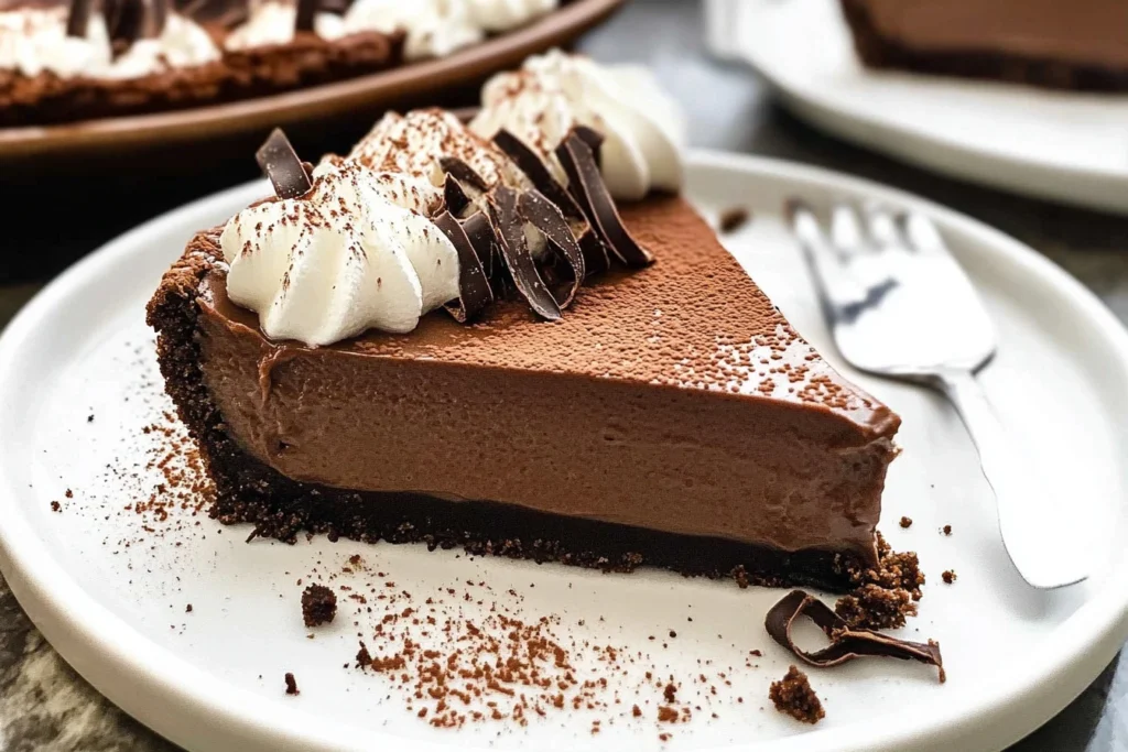 Decadent Chocolate Cream Pie Recipe | Rich & Creamy Dessert