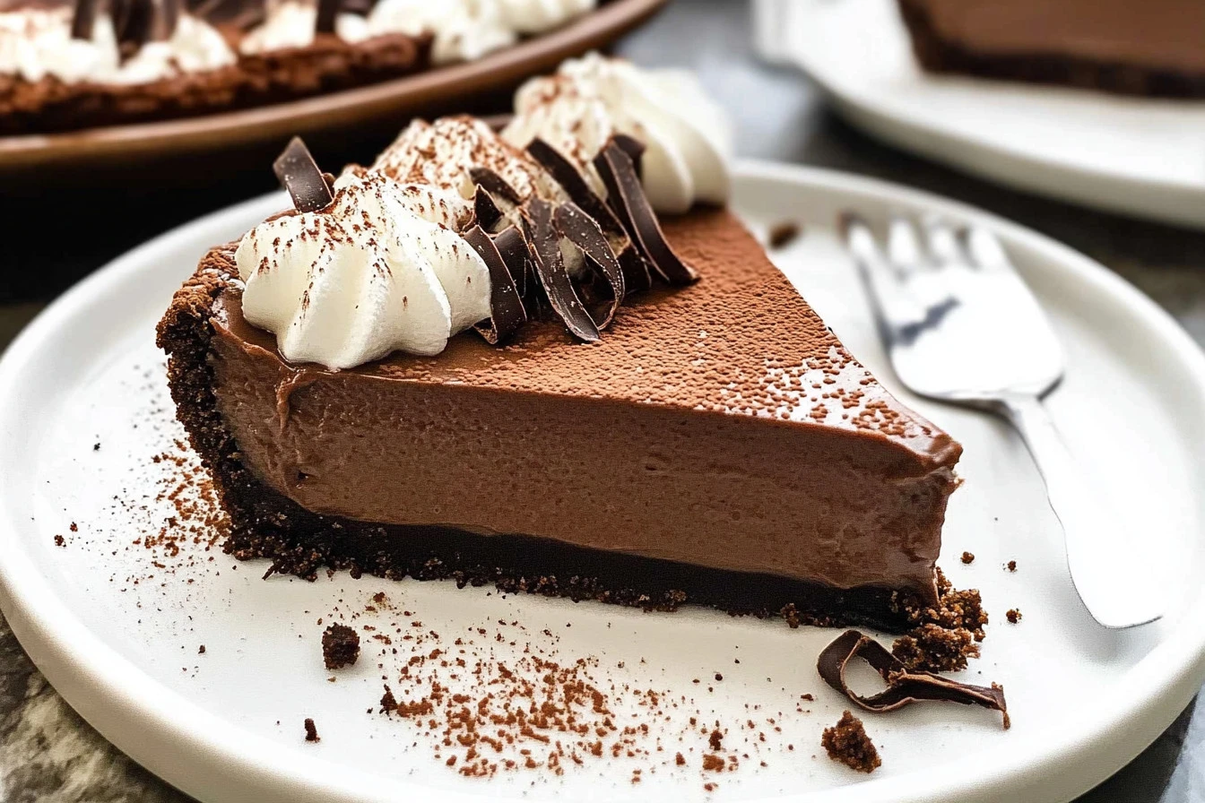 Decadent Chocolate Cream Pie Recipe | Rich & Creamy Dessert