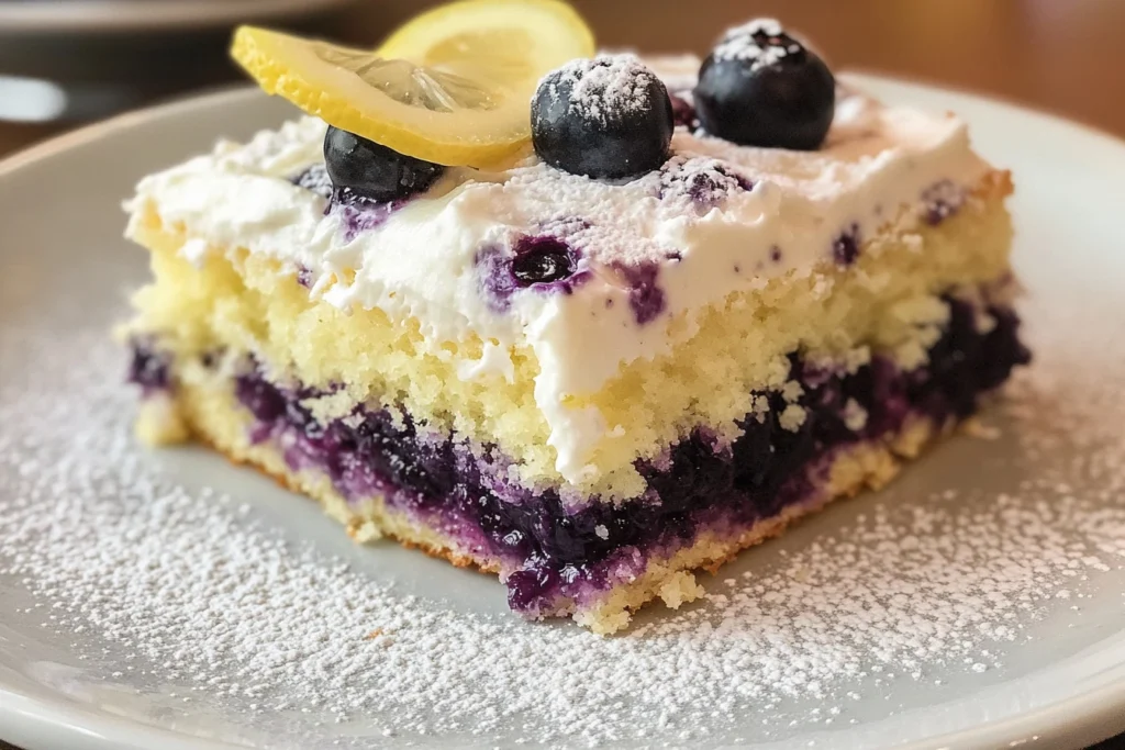 Blueberry Lemon Cake Recipe – A Perfect Balance of Tangy and Sweet