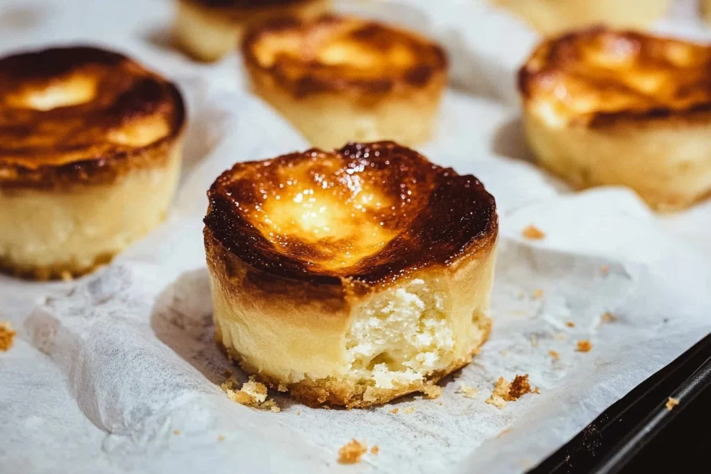 Mini Basque Cheesecake Recipe: Light, Rich, and Perfectly Caramelized