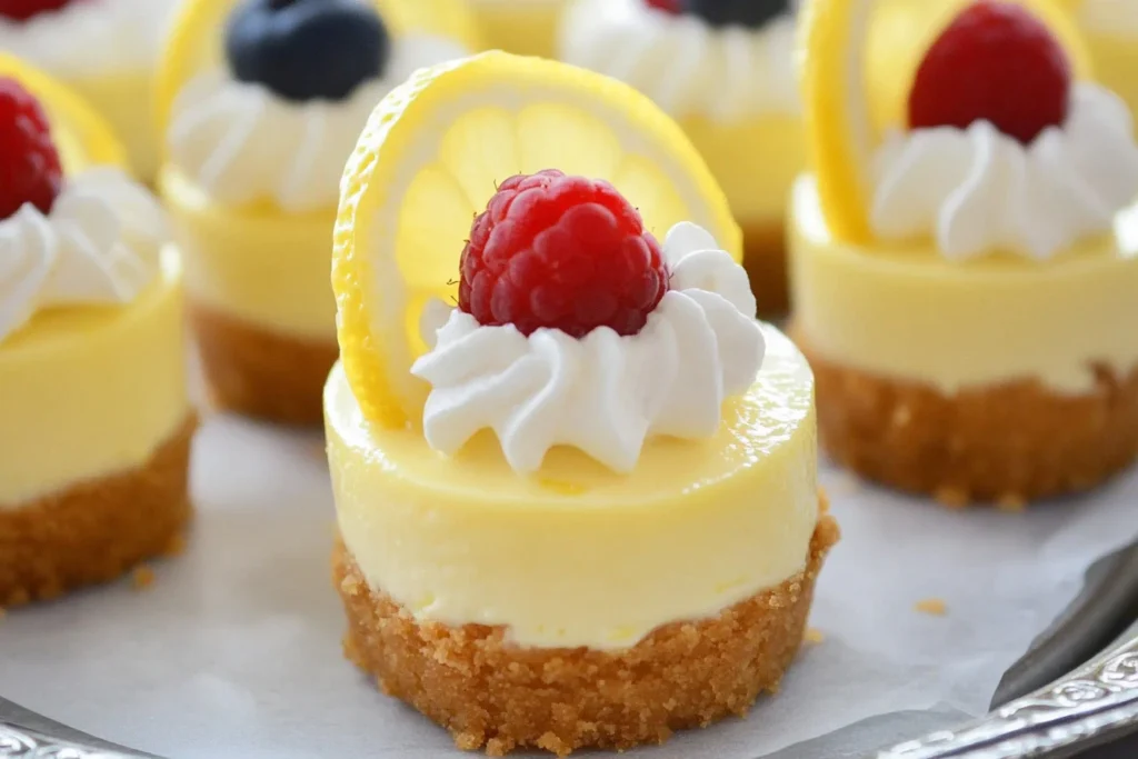 Mini Lemon Cheesecakes Recipe: Tangy, Creamy, and Perfectly Bite-Sized