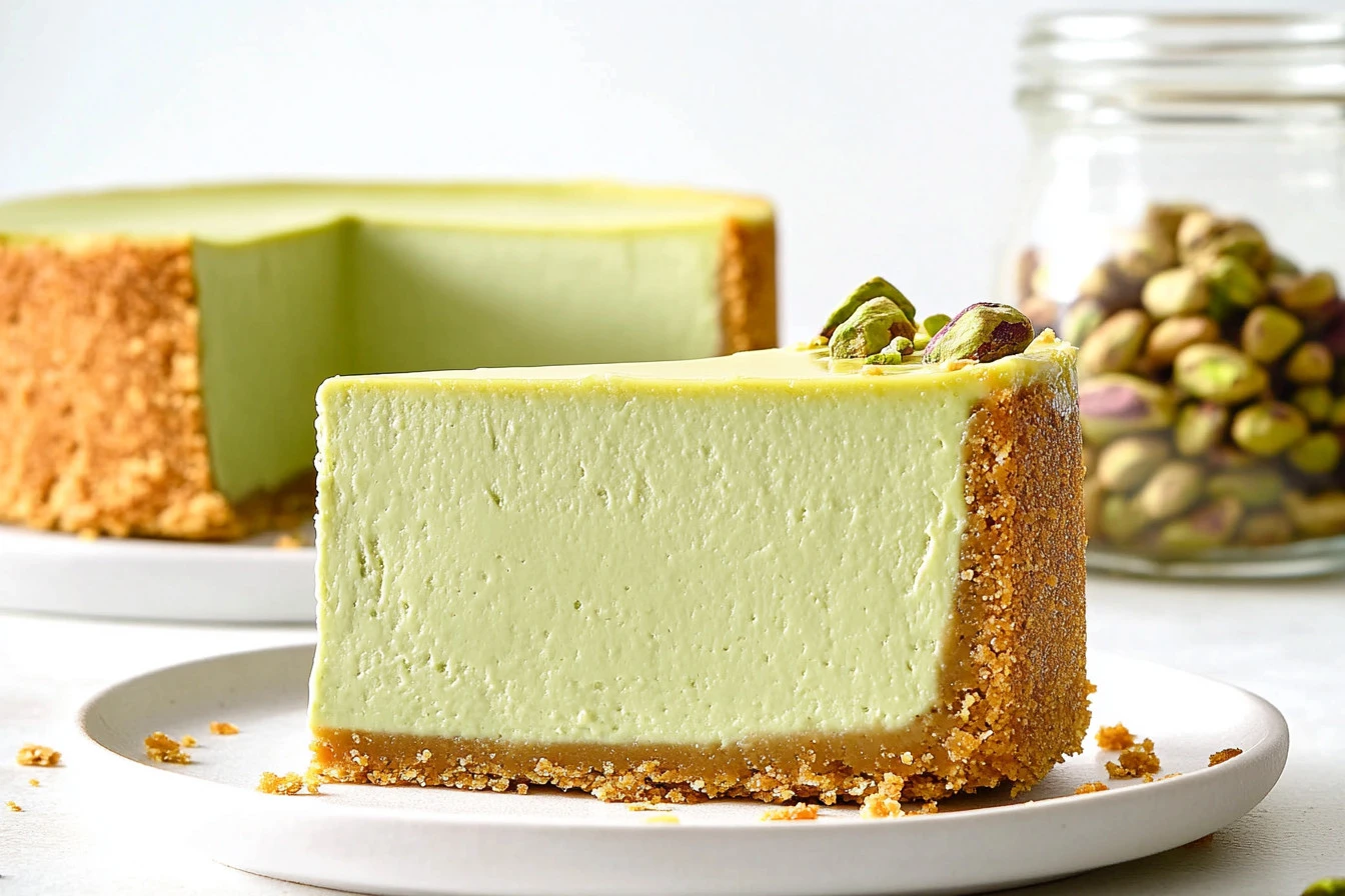 Pistachio Cheesecake Recipe: Creamy, Nutty, and Irresistible