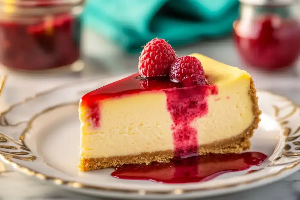Raspberry Cheesecake Recipe: Creamy and Tart with a Buttery Crust