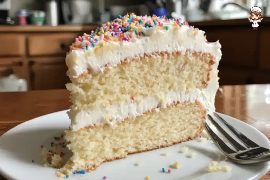 Simple Birthday Cake with Buttercream Frosting