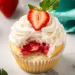 strawberry shortcake cupcakes