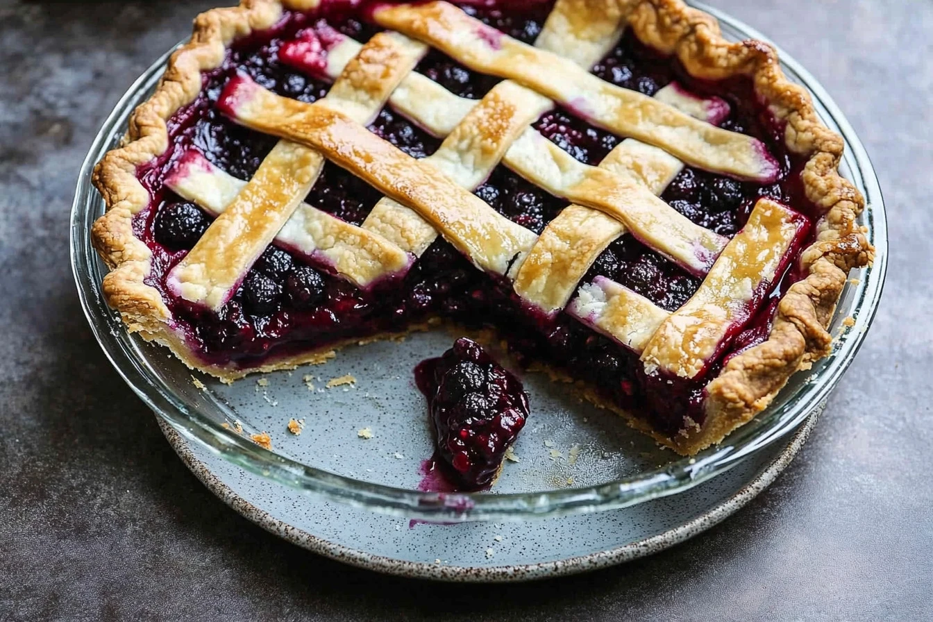 Delicious Triple Berry Pie Recipe | A Perfect Summer Dessert