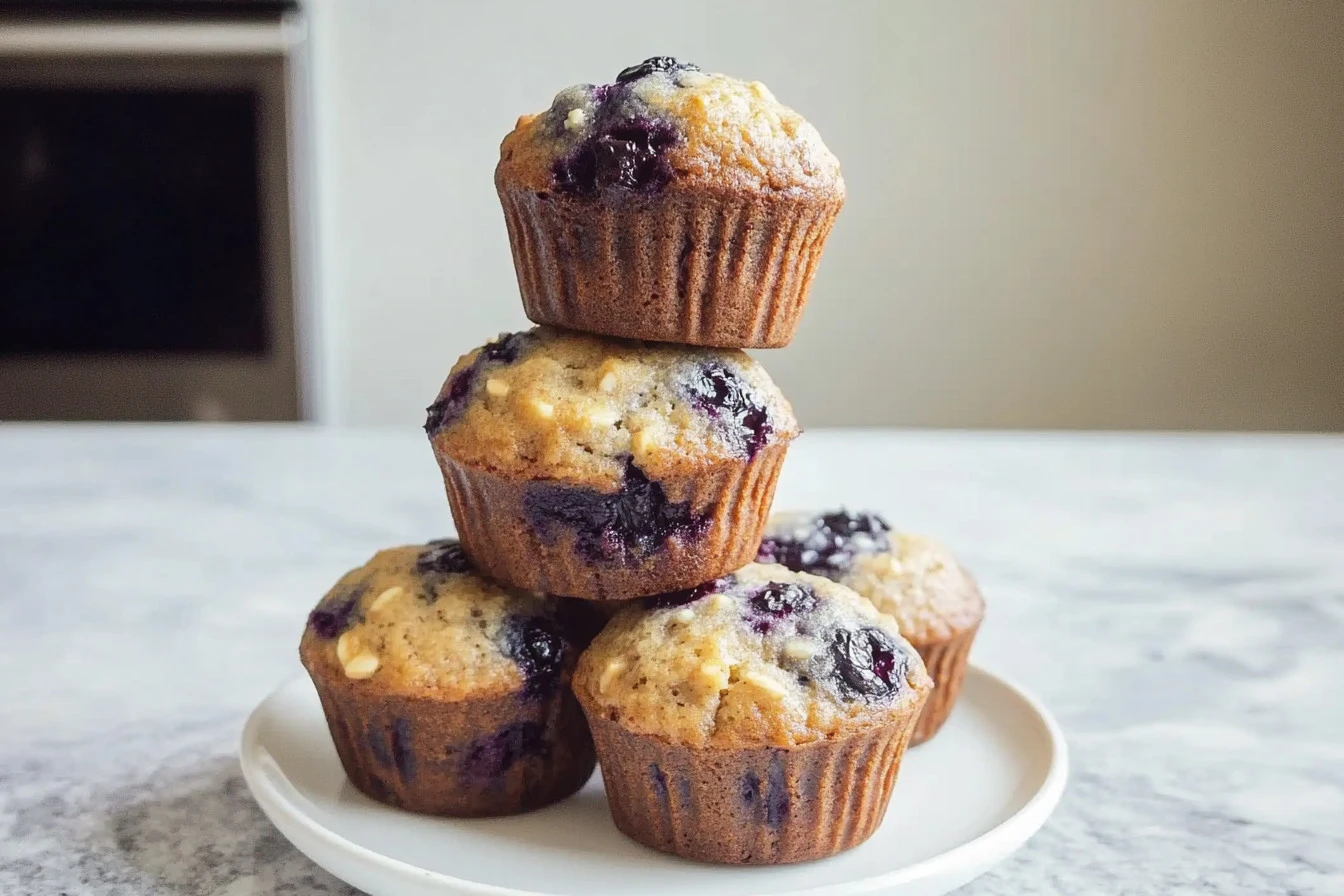 Vegan Blueberry Muffins: Light, Fluffy, and Delicious
