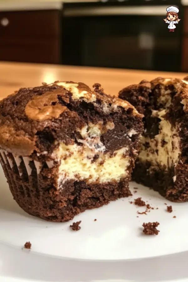 Delicious Chocolate Cheesecake Muffins – Rich, Creamy, and Irresistible