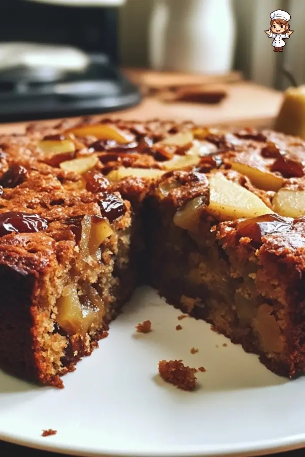 Delicious Date and Pear Cake Recipe A Sweet & Moist Fall Dessert