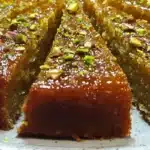 Fig and Pistachio Semolina Cake A Delightful Mediterranean Dessert Recipe