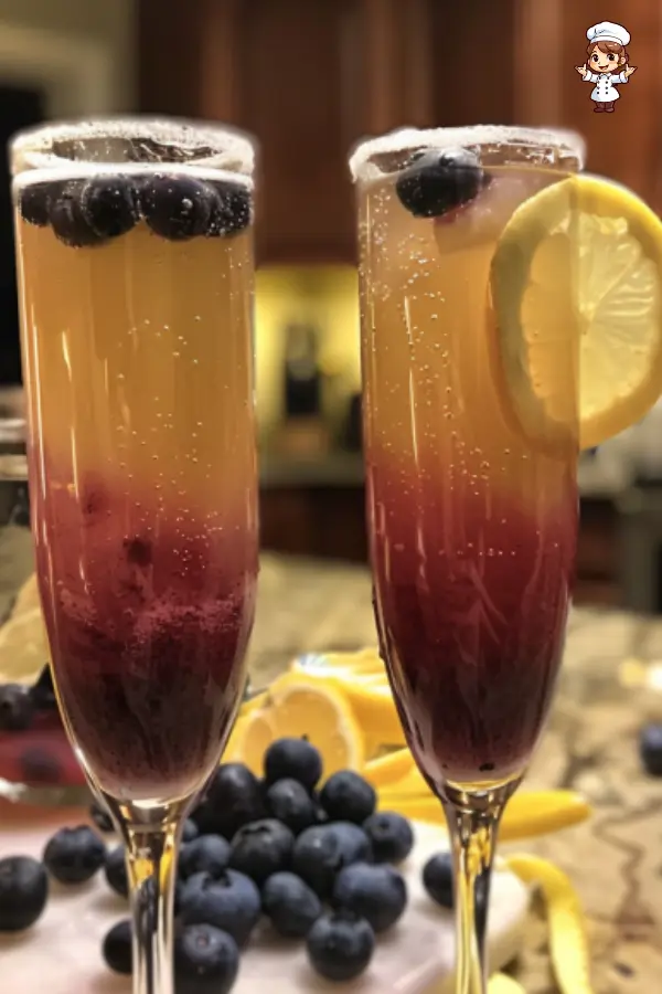 Blueberry Lemosas – Refreshing Blueberry Lemonade Mimosa for Brunch