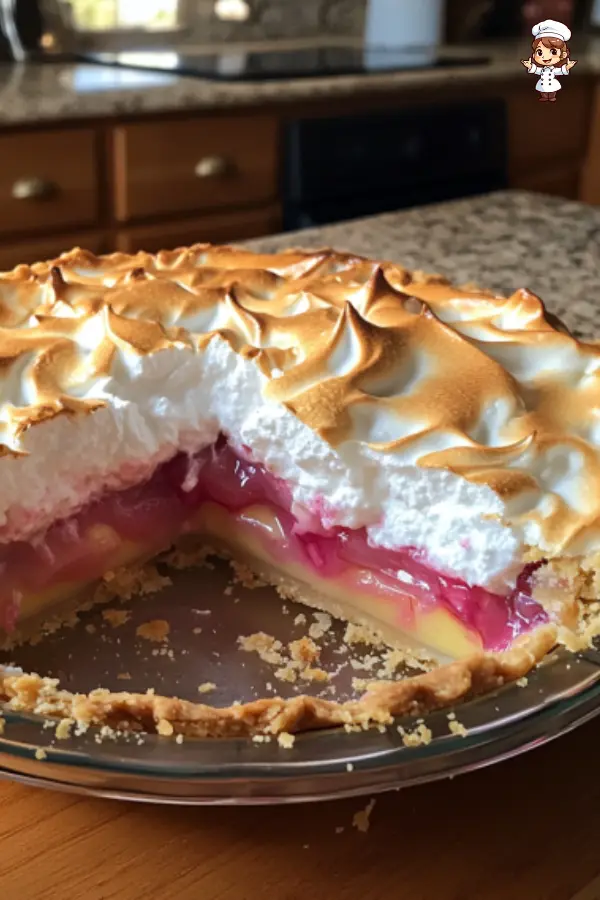 Classic Rhubarb Meringue Pie – Sweet and Tart Spring Dessert