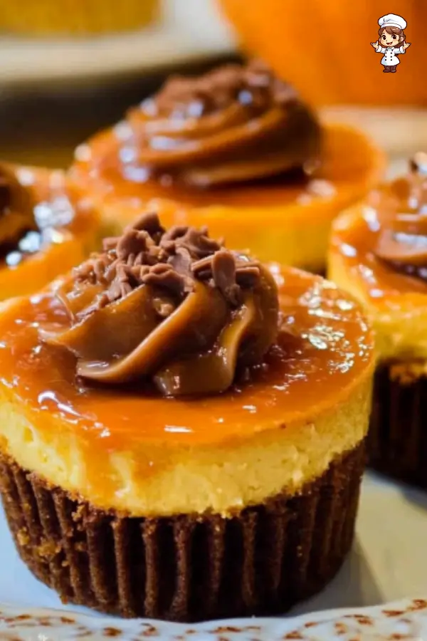 Salted Caramel Pumpkin Cheesecakes – Perfect Mini Fall Desserts