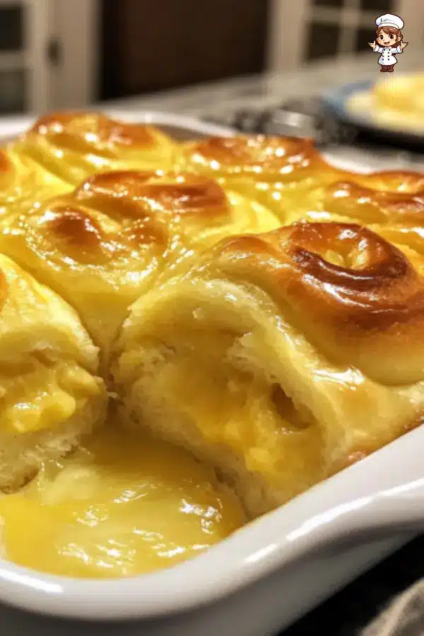 Soft & Fluffy Lemon Sweet Rolls with Cream Cheese Icing – Perfect for Brunch or Dessert