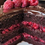 Chocolate Raspberry Cake Recipe – Moist Chocolate Layers & Tangy Raspberry Filling