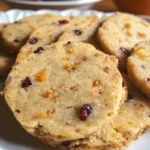 Cranberry Orange Icebox Cookies – Festive Slice-and-Bake Holiday Treat